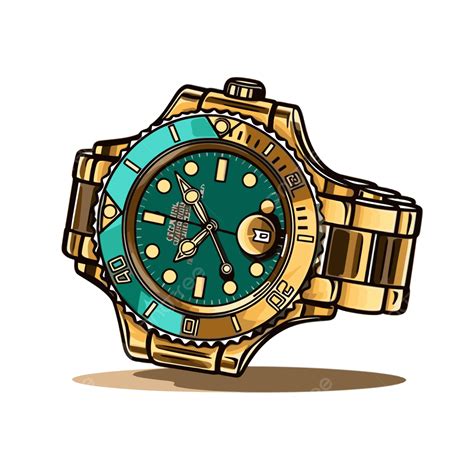 rolex watch animated clip art